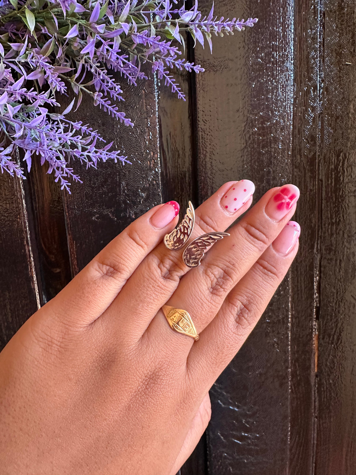 Anillo Alas Silver