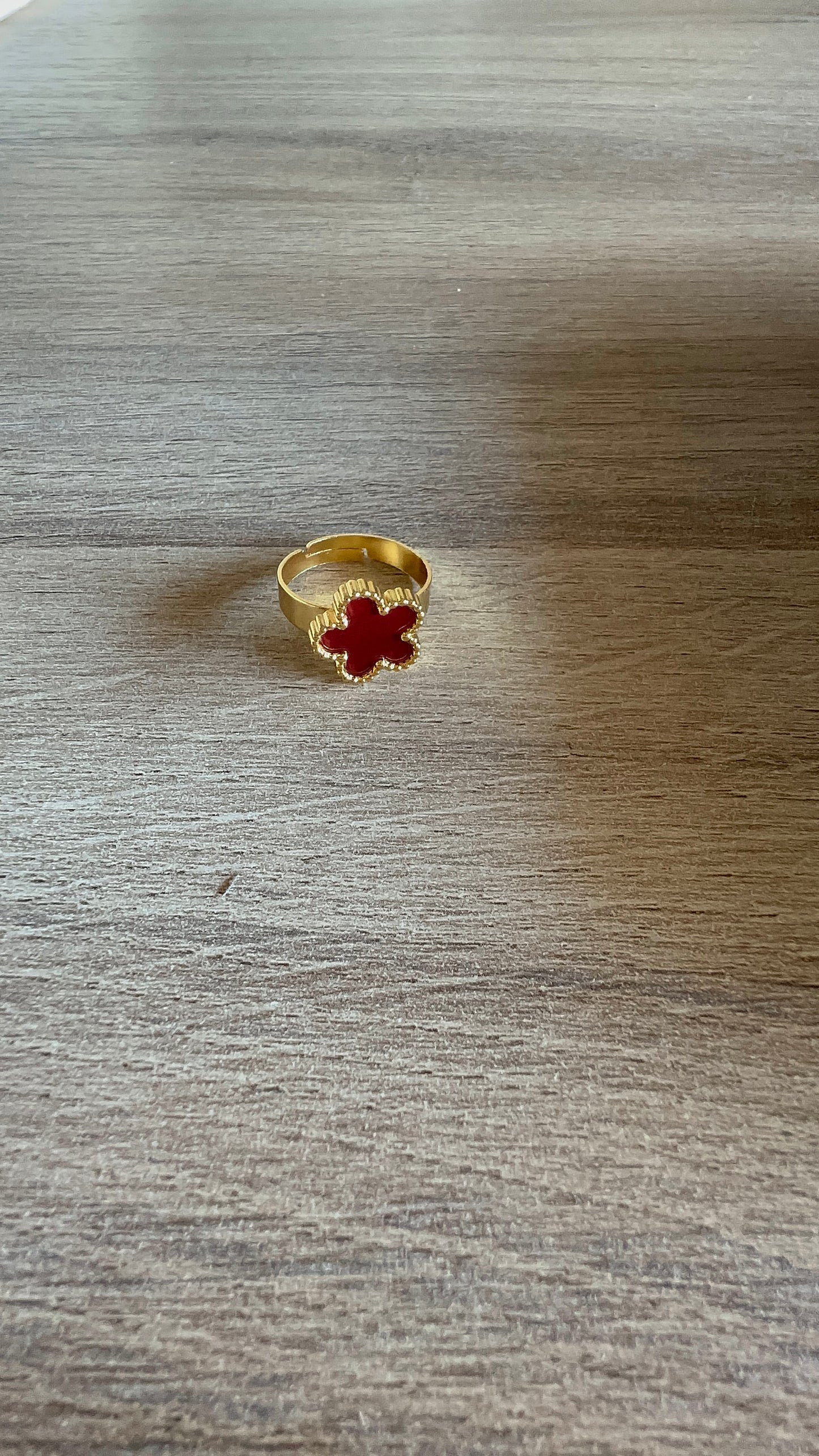 Anillo Trébol Brown