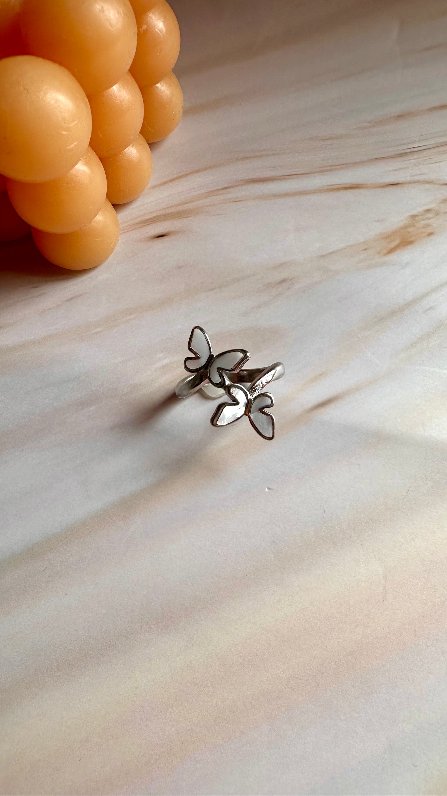 Anillo Mariposa plata