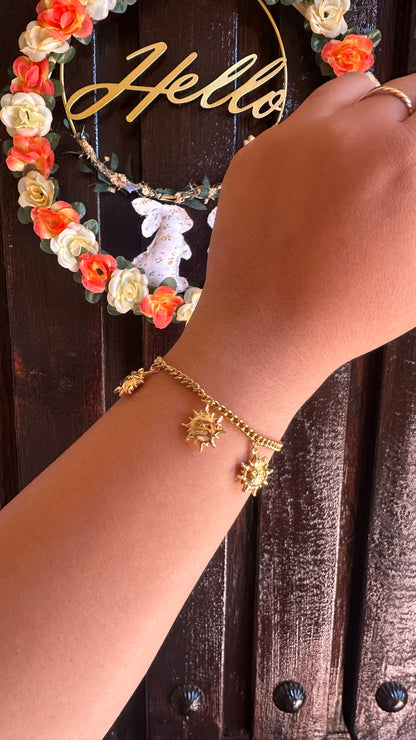 Pulsera tres soles