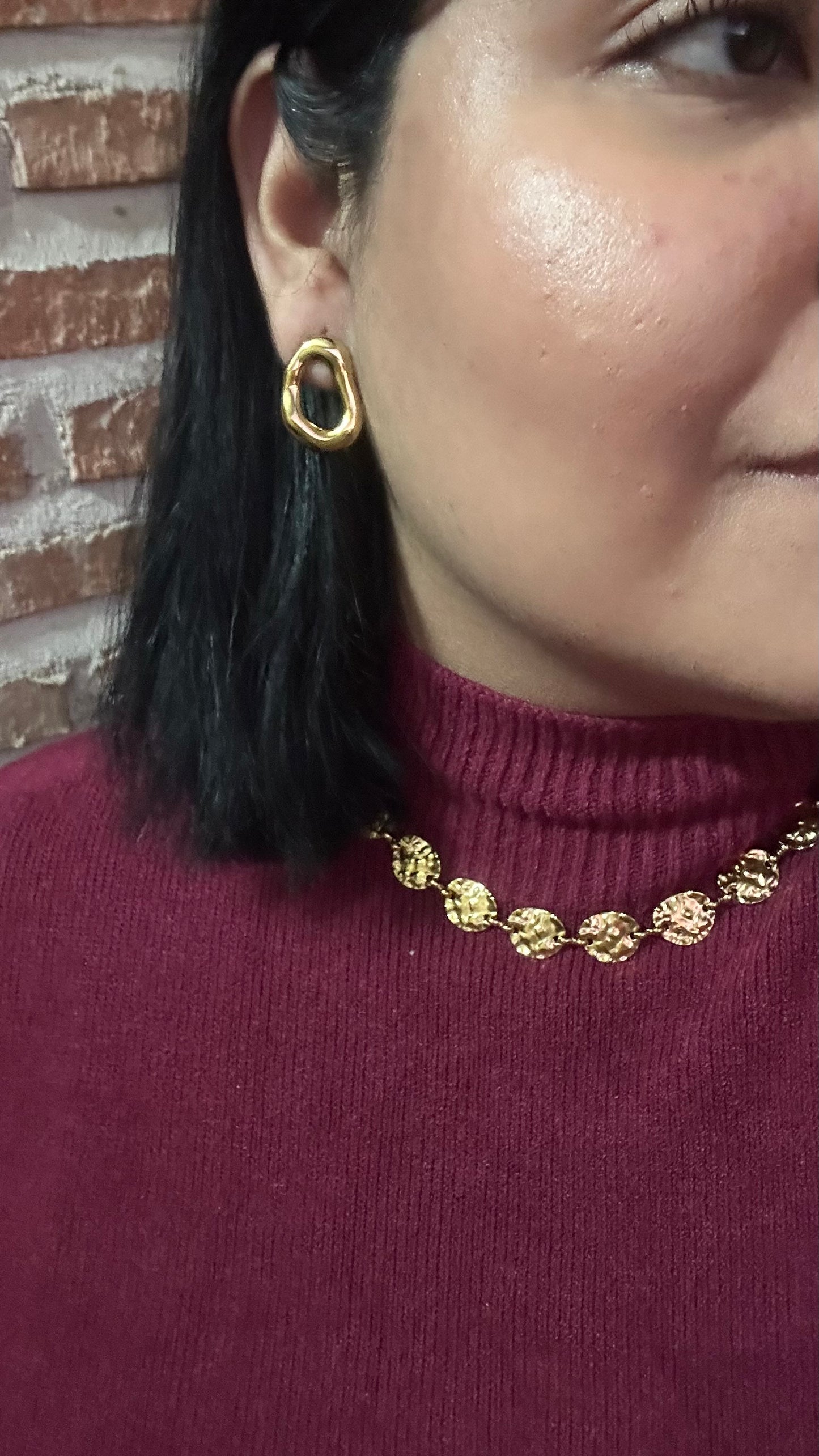 Collar moneda gold