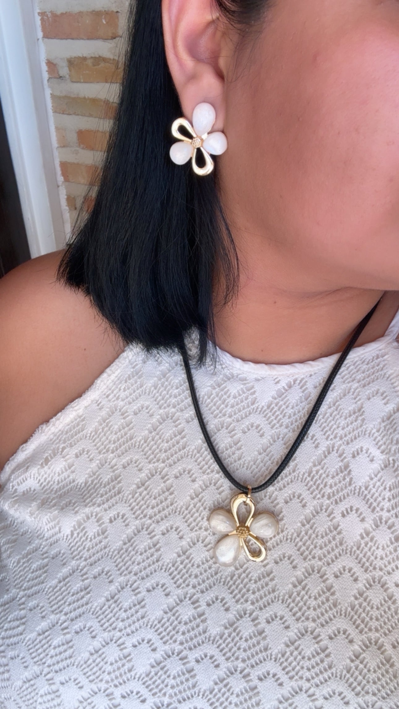 Set Flor Blanca