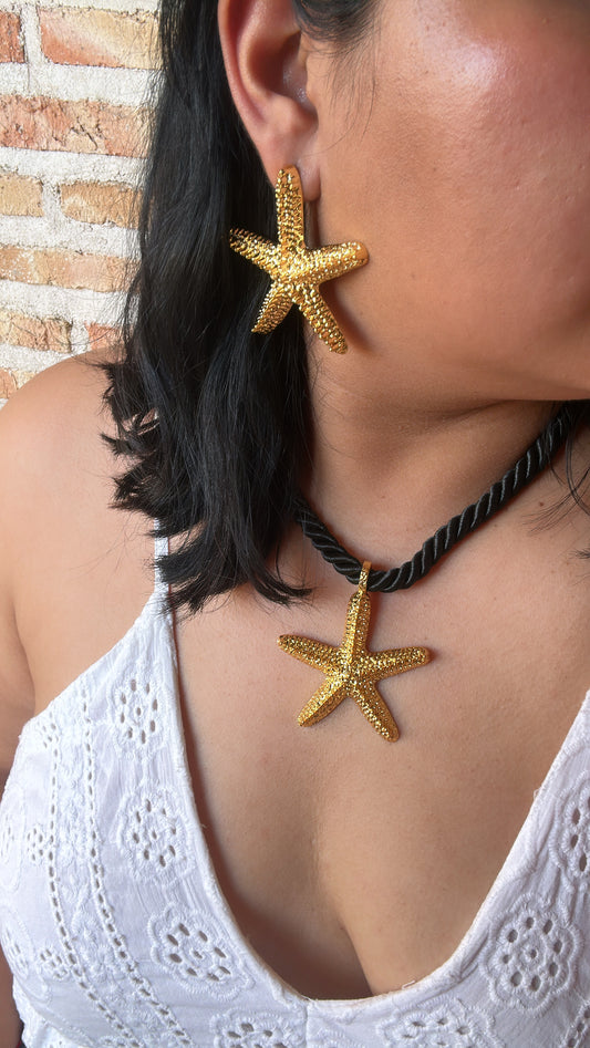 Pendiente Estrella big