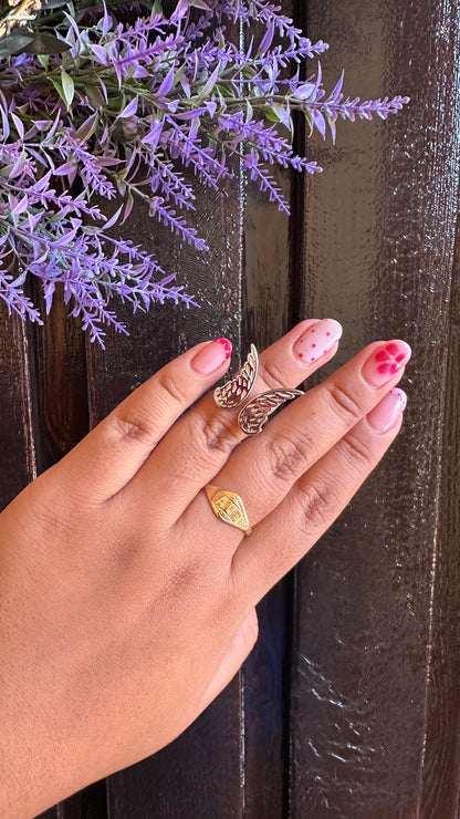 Anillo Alas Silver