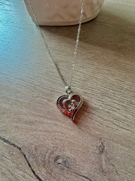 Doble Corazón Mamá