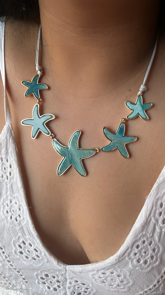 Collar Turquesa playera