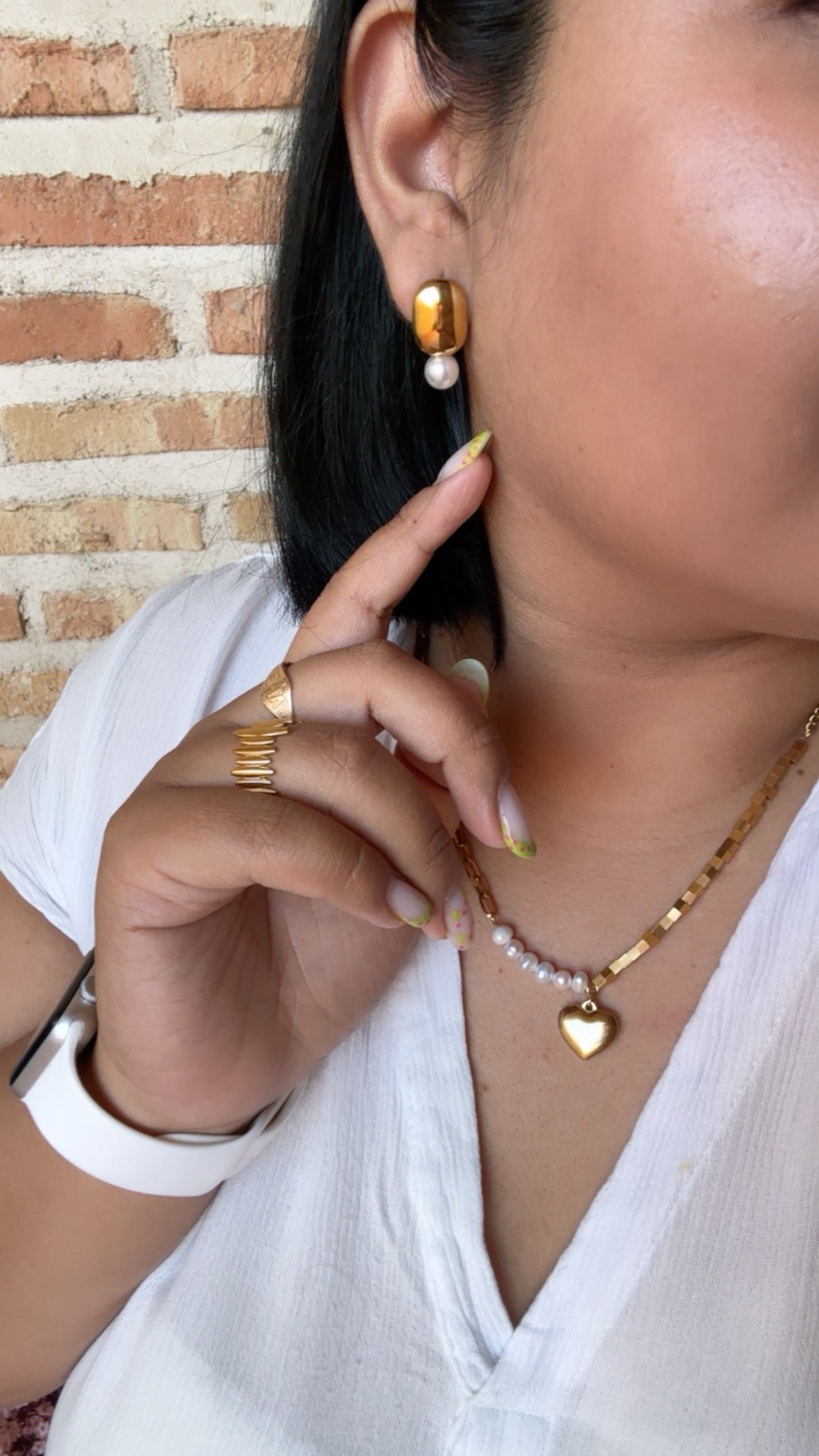 Mini pantalla perla