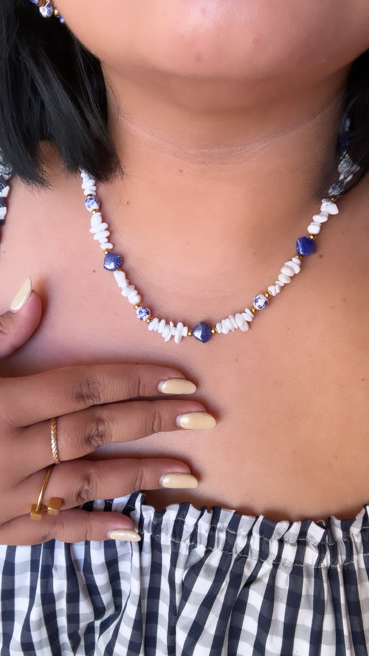 Collar Verano azul
