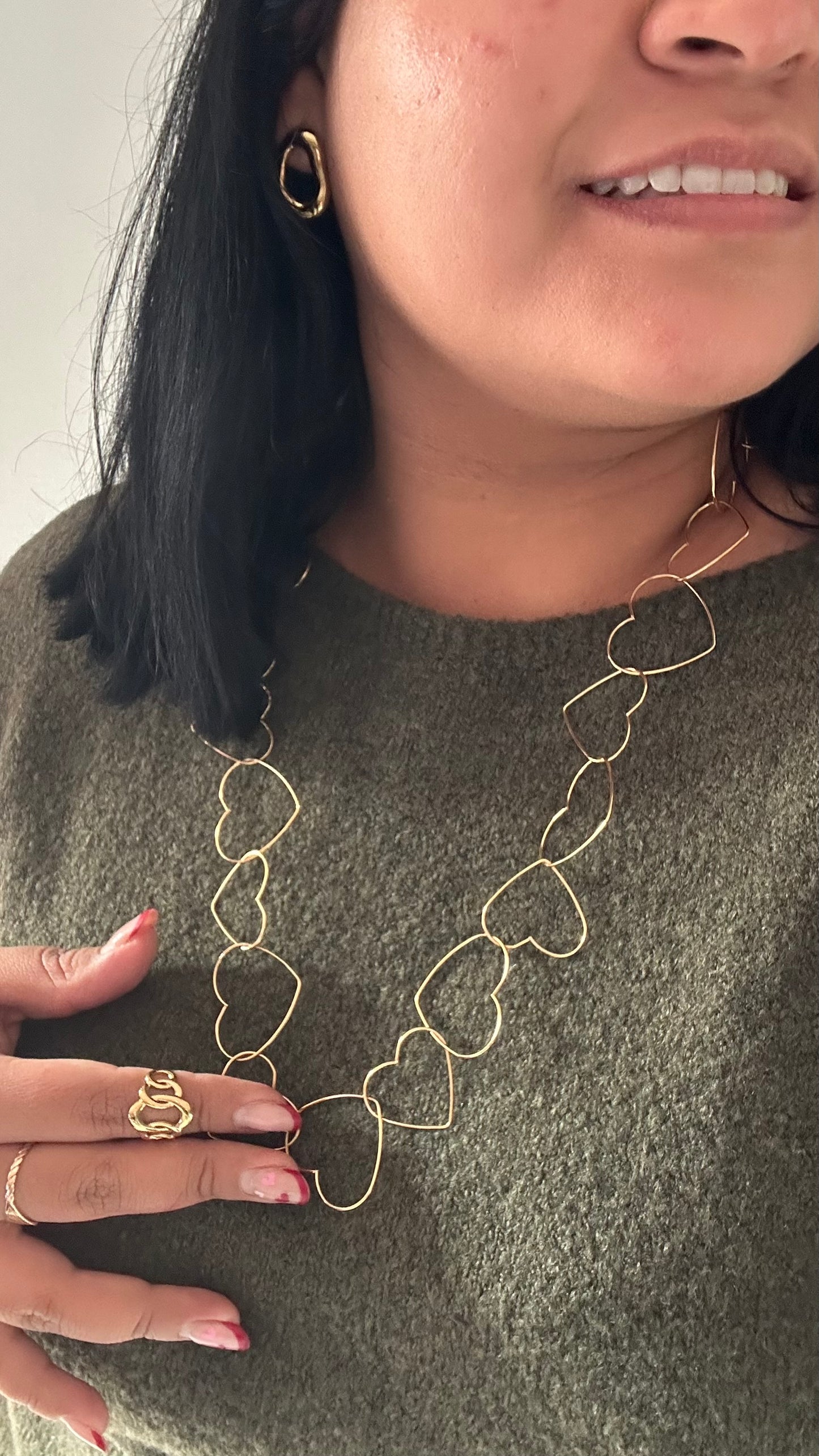 Colgante Lazo corazón