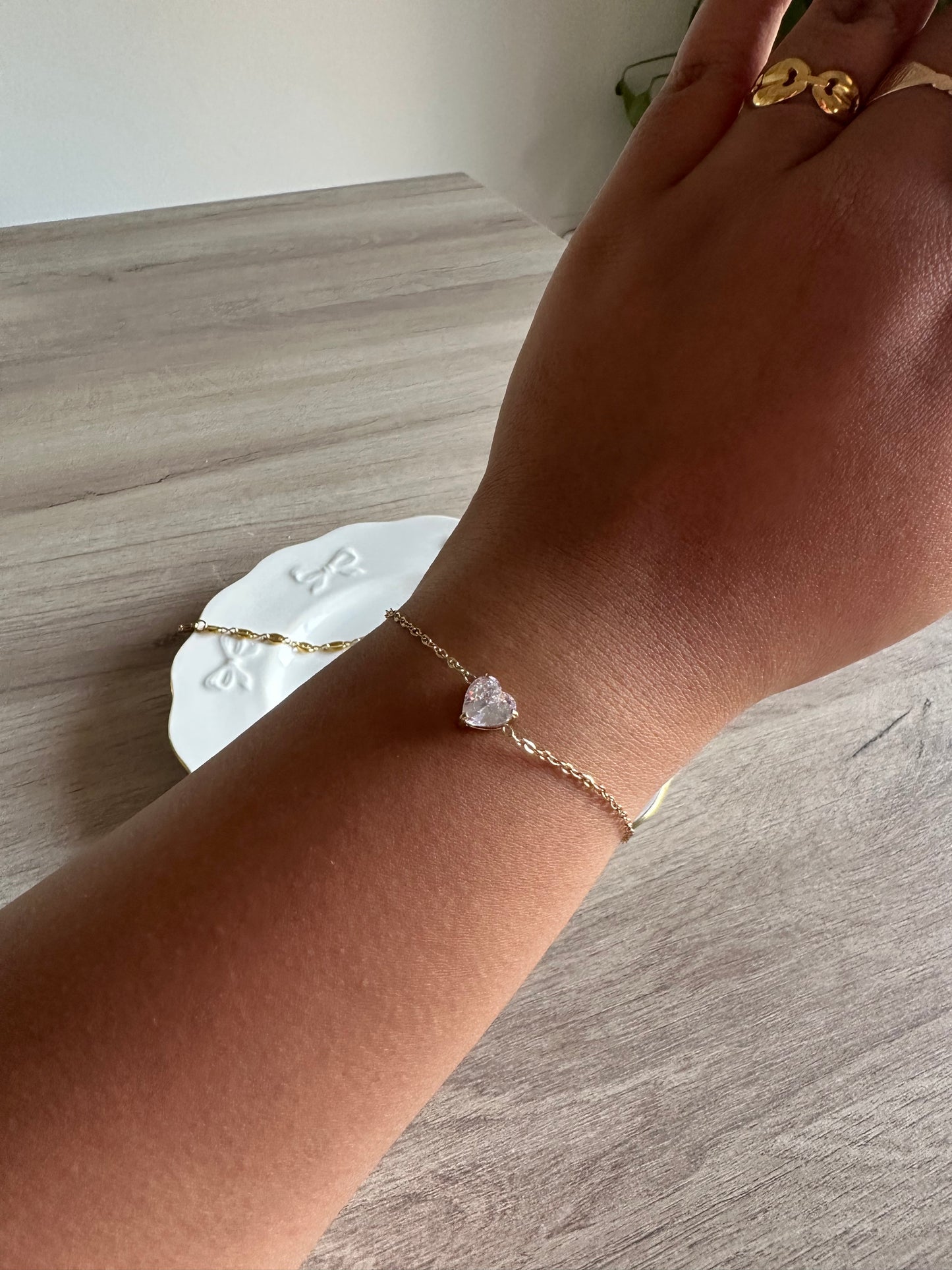 Pulsera Brillo Corazón