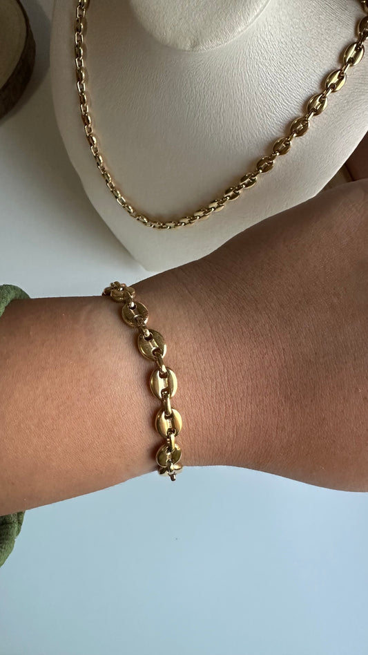 Pulsera grano de café