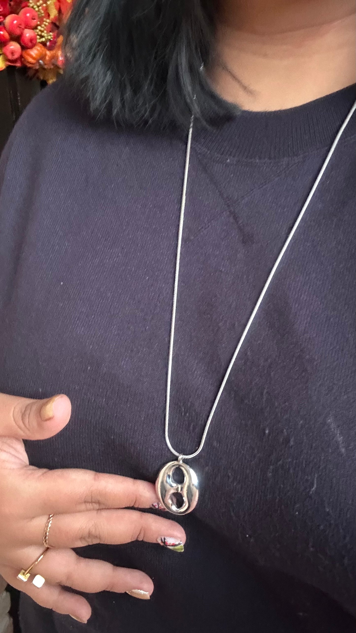 Collar largo Silver