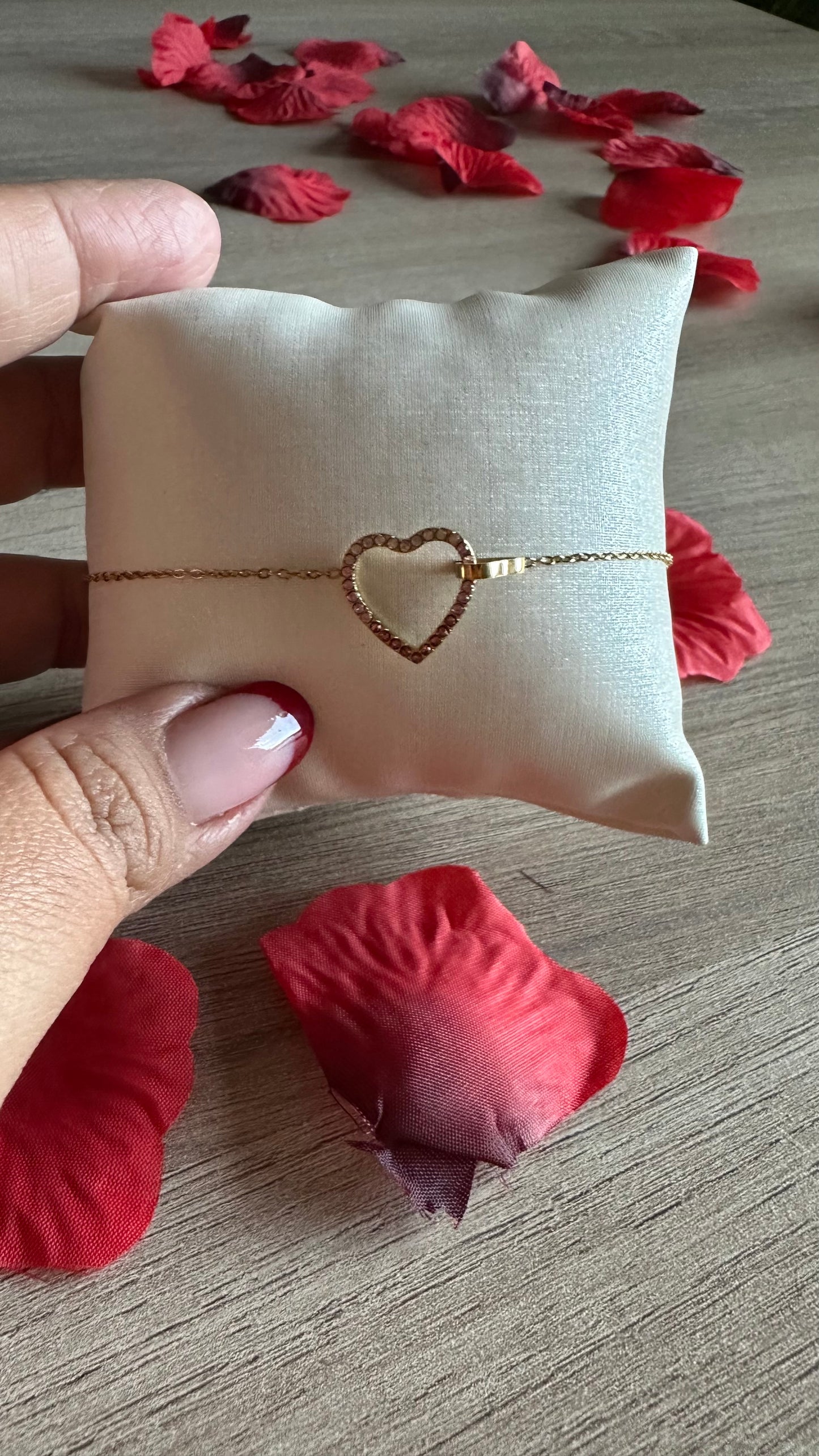 Pulsera Amor rosa