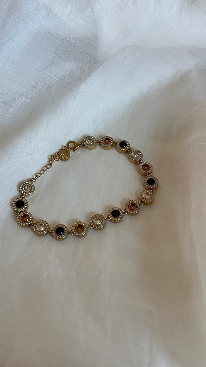 Pulsera Brillo Marrón