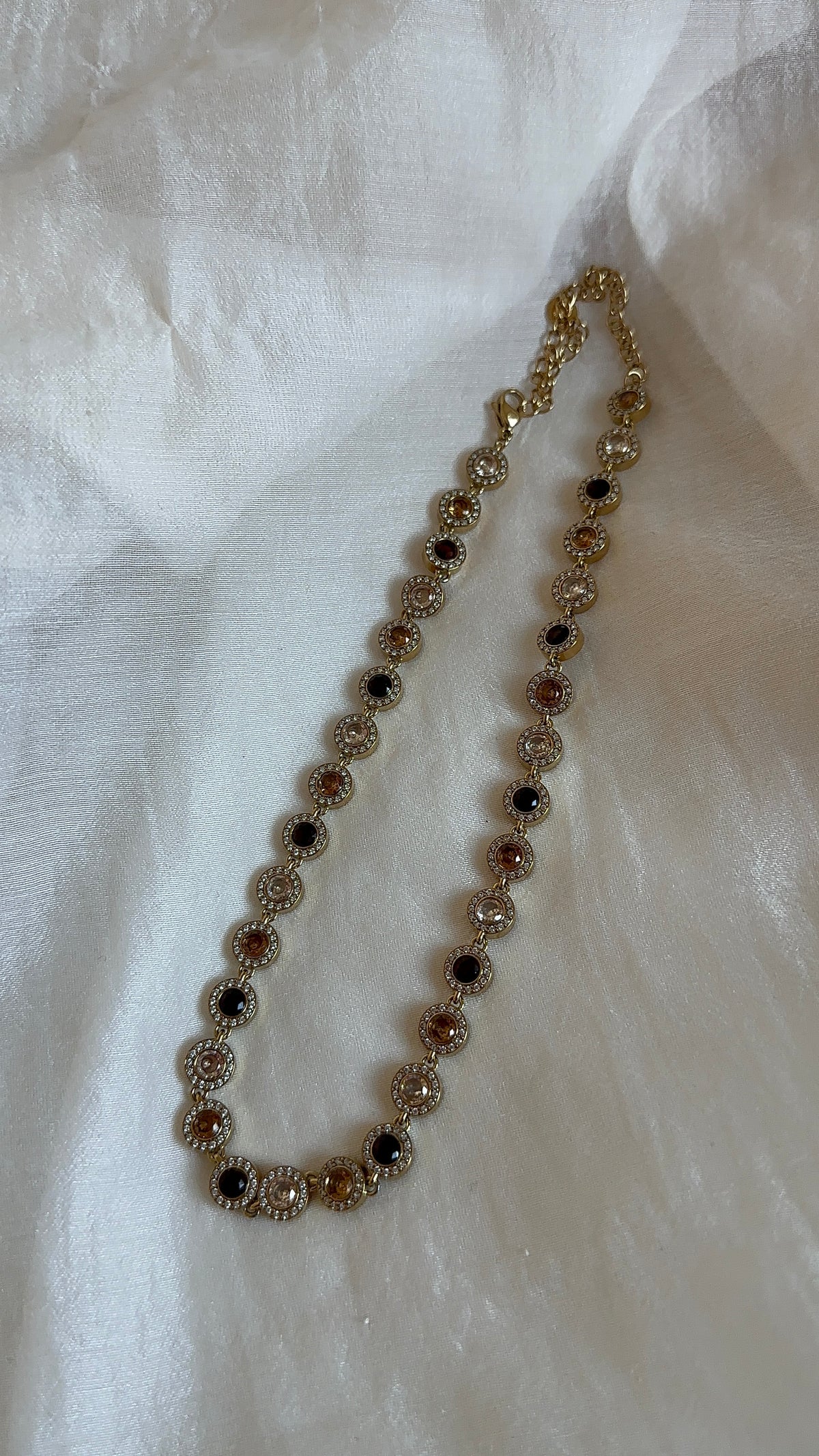 Collar Brillo Marrón