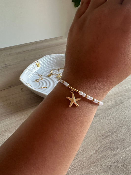 Pulsera Perla estrellada