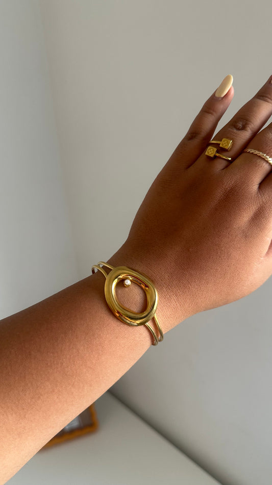 Brazalete Dana dorado