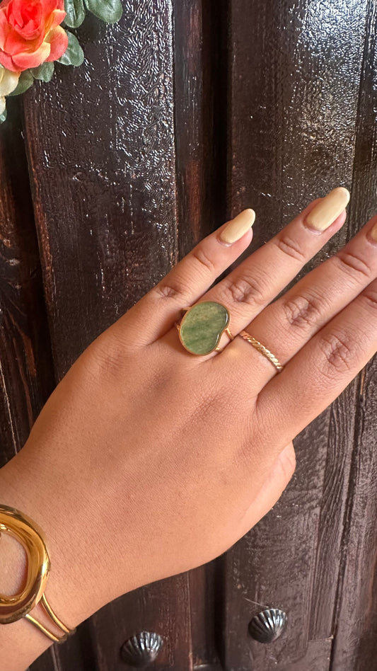 Anillo Piedra Verde