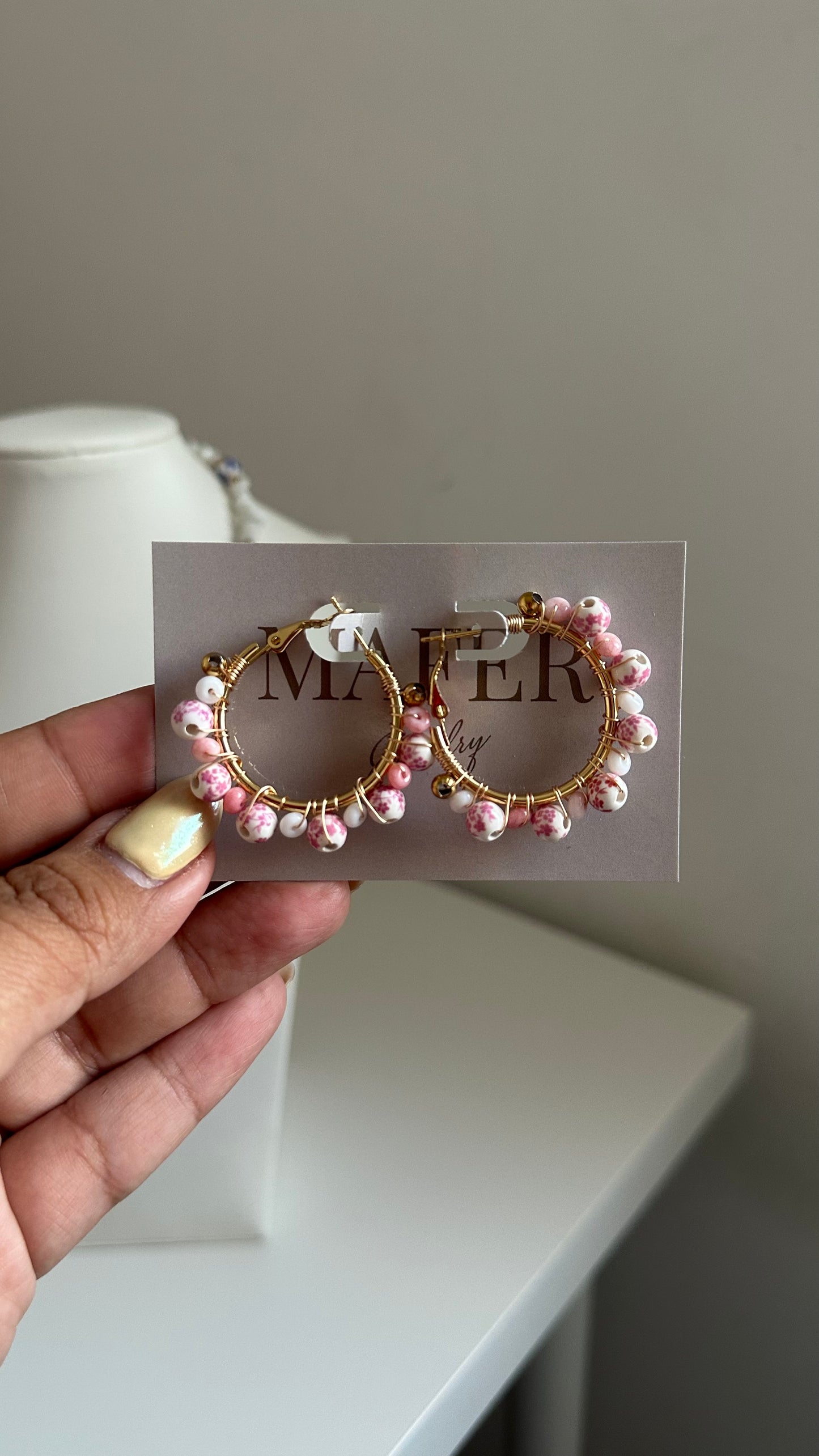 Argolla verano rosa