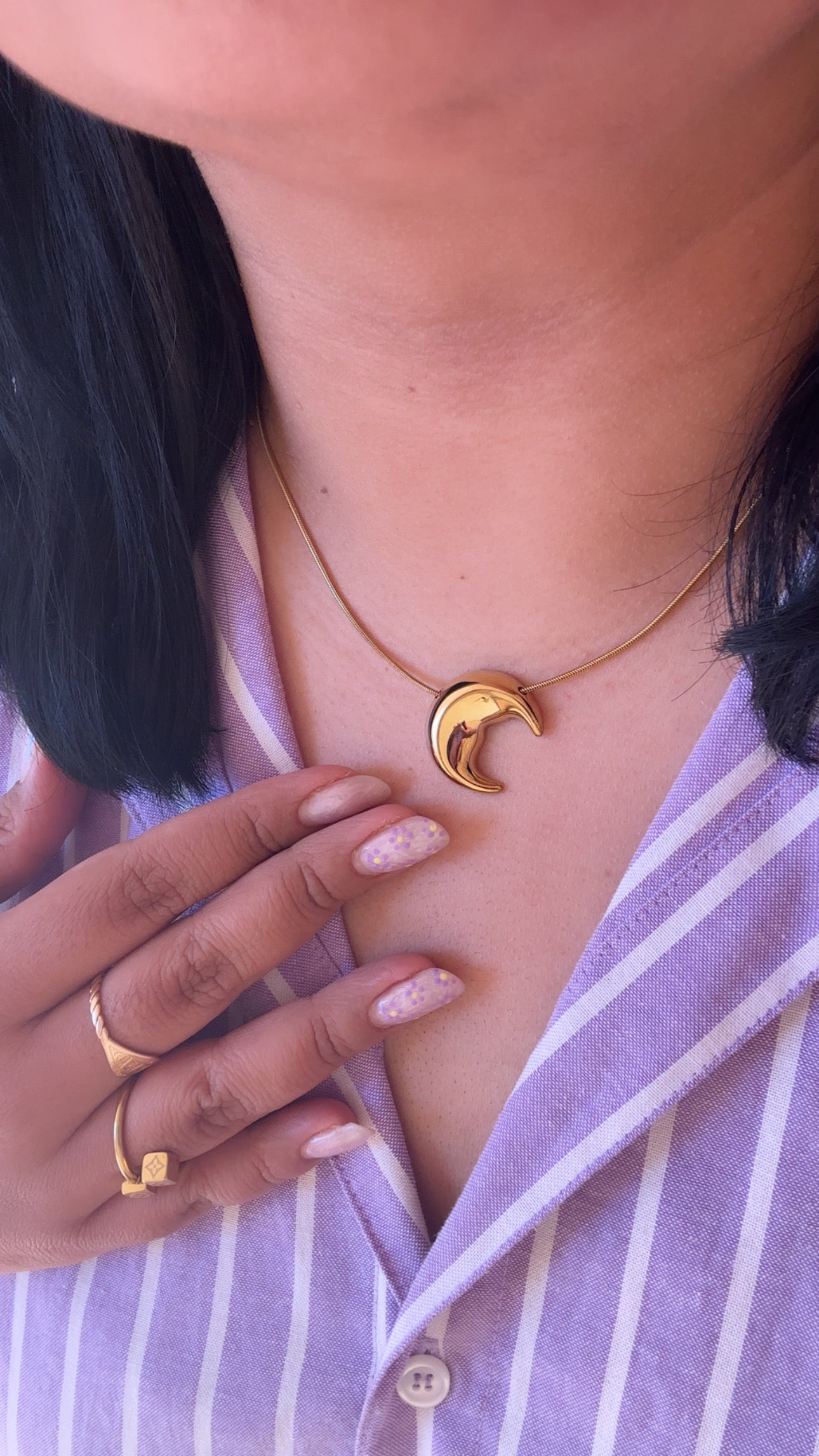 Collar Media Luna