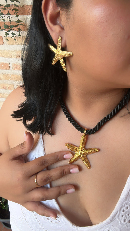 Pendiente Estrella médium