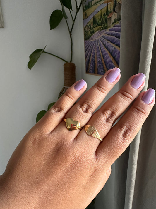 Anillo Corazon