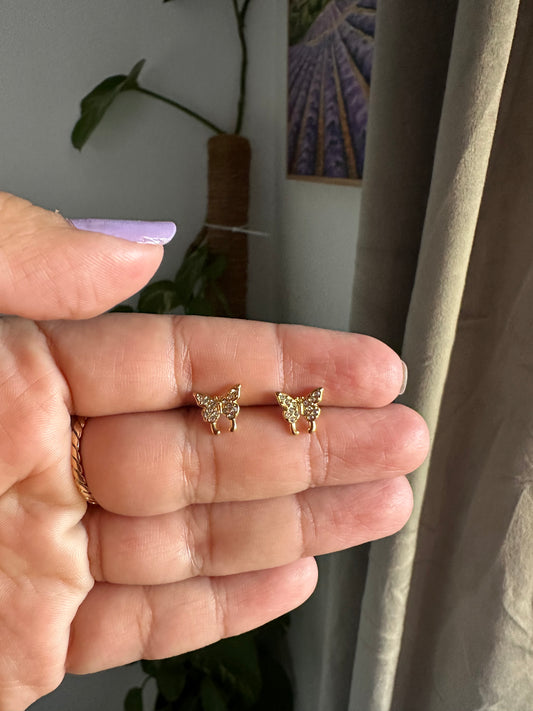 Mini mariposa piedra