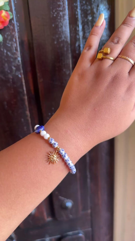 Pulsera verano azul