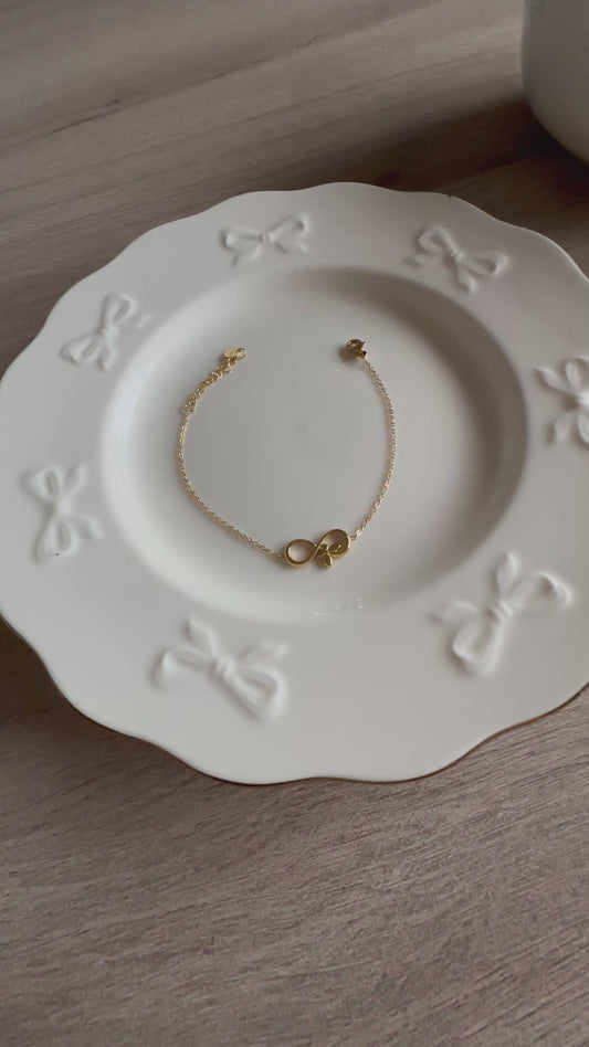 Pulsera infinito gold