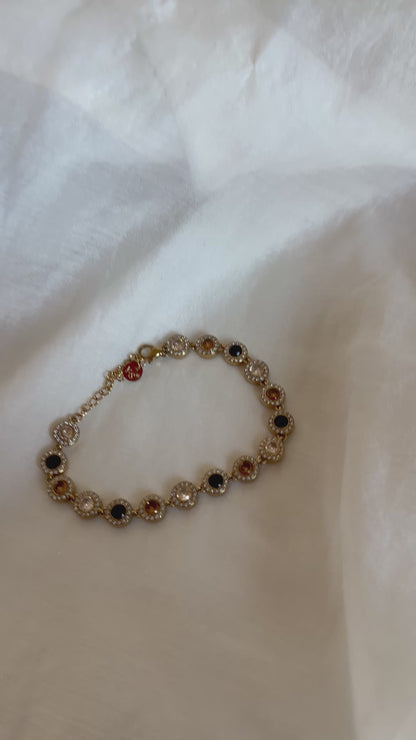 Pulsera Brillo Marrón