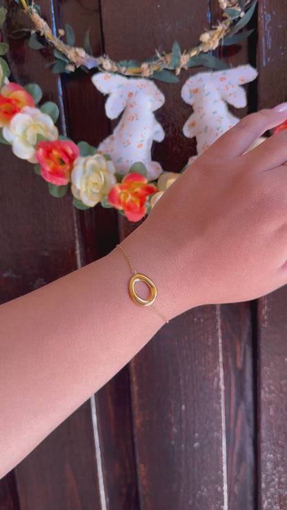 Pulsera oval