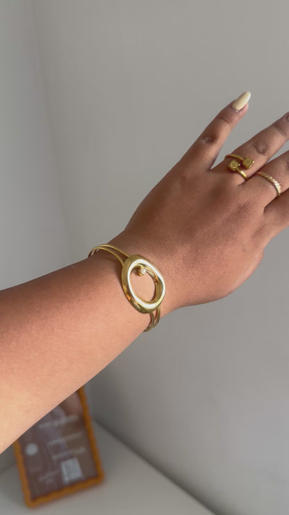 Brazalete Dana dorado