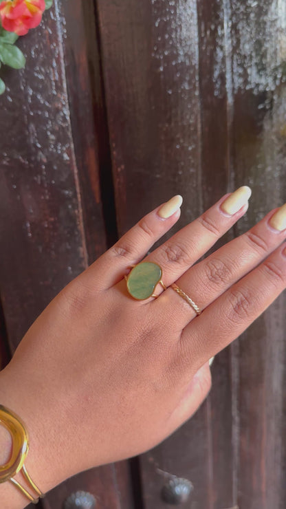 Anillo Piedra Verde