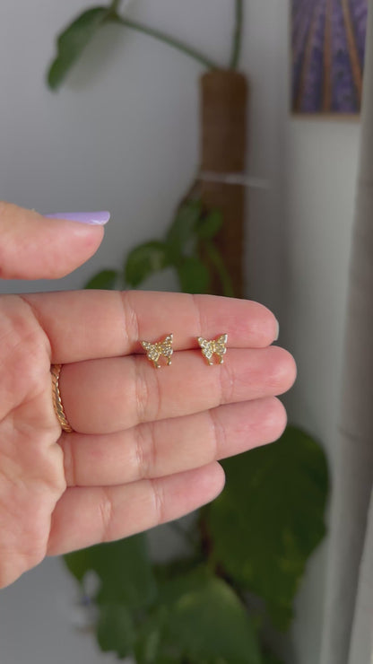 Mini mariposa piedra
