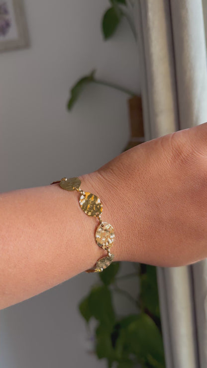 Pulsera Moneda gold