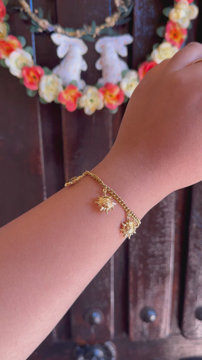 Pulsera tres soles
