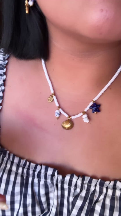 Collar Santander Blue