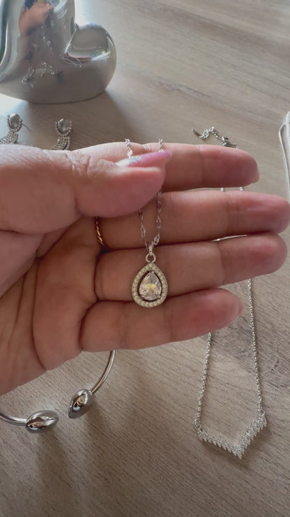 Colgante Diamont silver