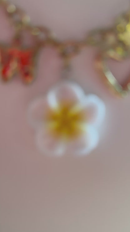 Collar Flor amarilla